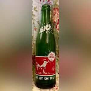 Vintage KICK soda bottle with a mule & “Like a Mule and Just Ain’t  None Better”